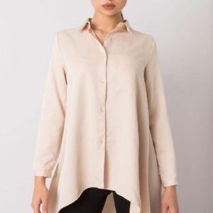Koszula Damska Model EM-KS-556-1.11 Beige - Ex Moda