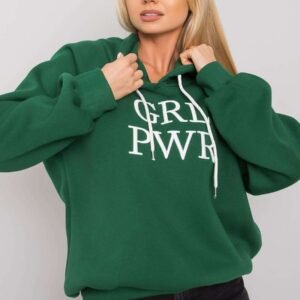 Bluza Damska Model EM-BL-651/3.39X Dark Green - Ex Moda