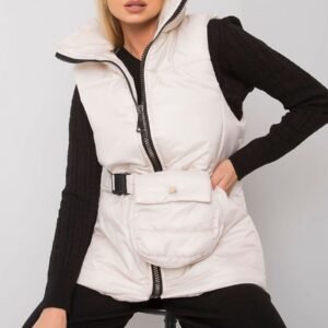 Kamizelka Model EM-KZ-611.40X Ecru - Ex Moda