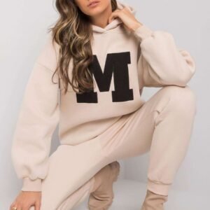 Spodnie Komplet Model EM-KMPL-668.72 Beige - Ex Moda