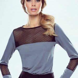 Bluzka Model Tifany Grey/Black - Eldar