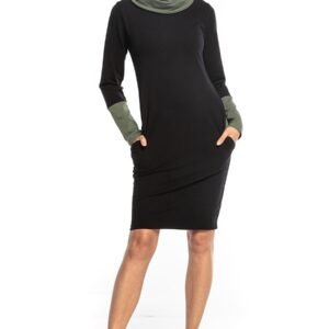 Sukienka Model T360/7 Black/Khaki - Tessita