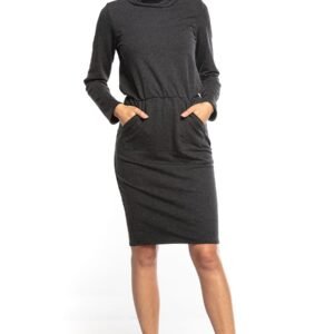 Sukienka Model T358/3 Dark Grey - Tessita