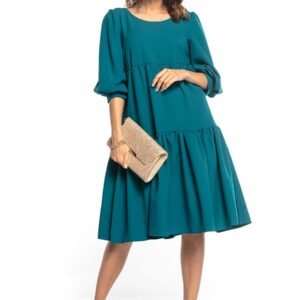 Sukienka Model T352/6 Szmaragd - Tessita