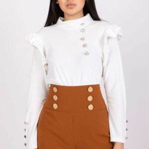 Bluzka Model DHJ-BZ-6533A.44P White - Italy Moda