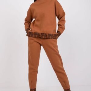 Spodnie Komplet Model FA-KMPL-6497.05P Light Brown - Fancy