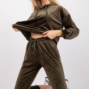 Spodnie Komplet Model FA-KMPL-7512.42P Khaki - Fancy