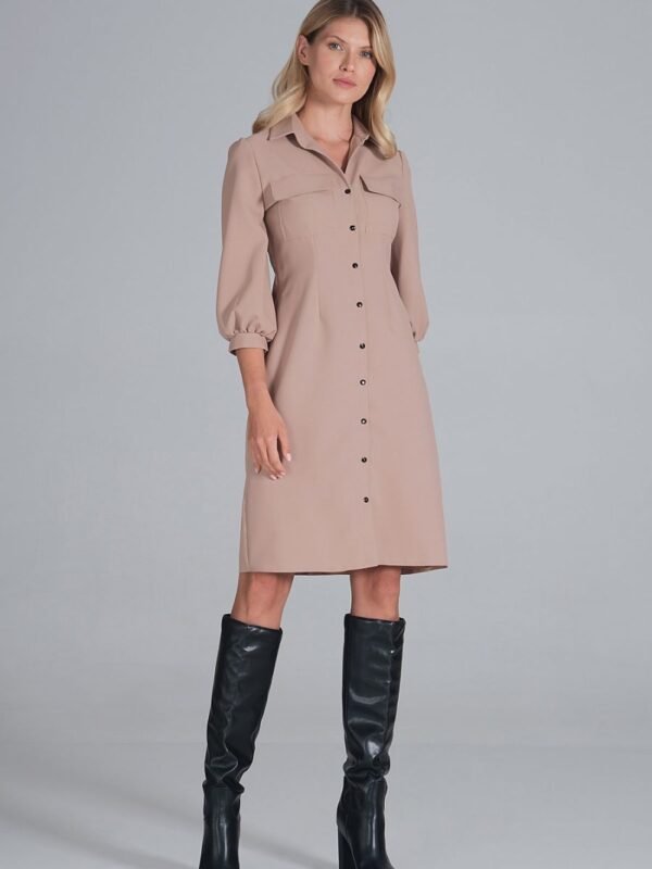 Sukienka Model M849 Beige - Figl