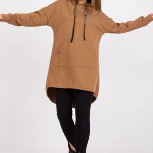Bluza Damska Model DHJ-BL-20136.37 Camel - Italy Moda