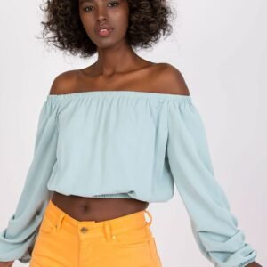 Bluzka Model DHJ-BZ-6816.57 Mint - Italy Moda