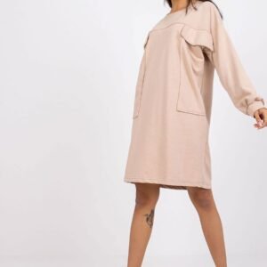 Sukienka Model EM-SK-717.33X Beige - Ex Moda