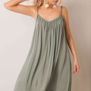 Sukienka Model TW-SK-BI-81541.31 Khaki - Och Bella