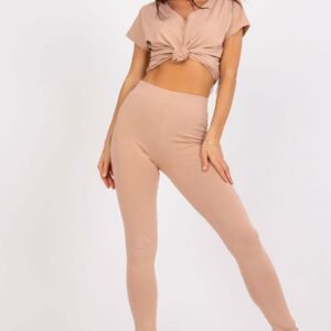 Legginsy Model AP-LG-A-002 Camel - BFG