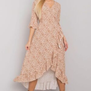 Sukienka model TW-SK-BI-24502-3.46P Beige - Och Bella