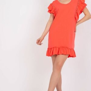 Sukienka Model FA-SK-7017.72P Coral - Fancy