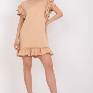 Sukienka Model FA-SK-7017.72P Beige - Fancy