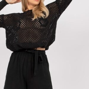 Szorty Damskie Model TW-SN-BI-26464.07 Black - Och Bella