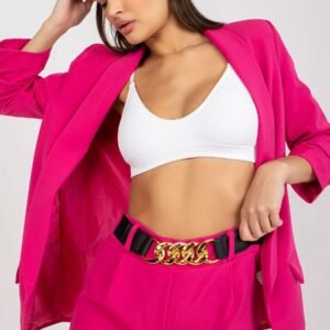 Spodnie Komplet Model DHJ-KMPL-7684-1.06 Fuksja - Italy Moda