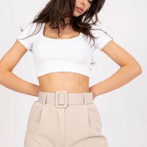 Szorty Damskie Model DHJ-SN-15776.01P Beige - Italy Moda