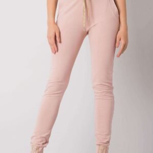 Spodnie Dresowe Model RV-DR-5980.12 Light Pink - Relevance Hurtownia odzieży on-line, moda damska, bielizna i obuwie dla kobiet - Matterhorn.pl