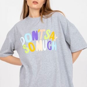 T-shirt Damski Model FA-TS-7733.91P Grey - Fancy