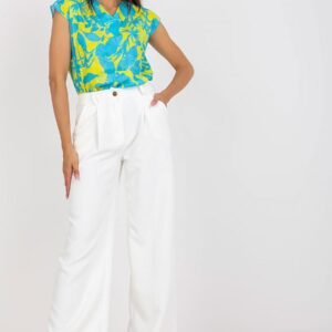 Spodnie Damskie Model DHJ-SP-15679.01X White - Italy Moda