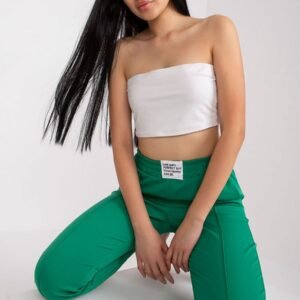 Spodnie Damskie Model DHJ-SP-15832.64 Green - Italy Moda
