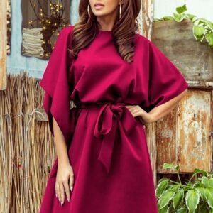 Sukienka Model Sofia 287-18 Bordo - Numoco