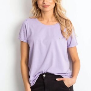 T-shirt Damski Model RV-TS-4838.55P Light Violet - BFG