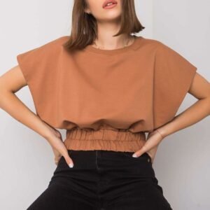 Bluza Damska Model FA-BL-7111.66P Light Brown - Fancy