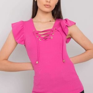 Bluzka Model DHJ-BZ-13301.34P Pink - Italy Moda