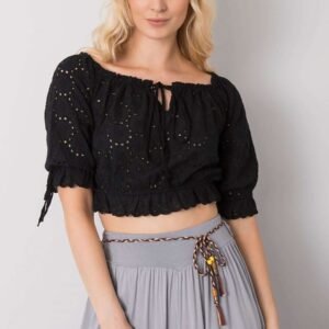Bluzka Model TW-TP-BI-25455.43 Black - Och Bella