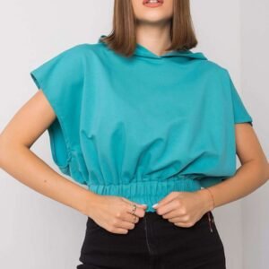 Bluza Damska Model FA-BL-7227.86P Turkus - Fancy