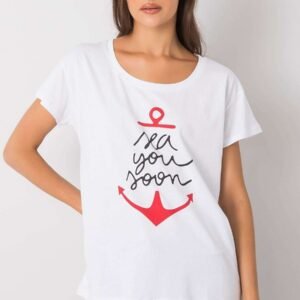T-shirt Damski Model FA-TS-7196.74P White - Fancy