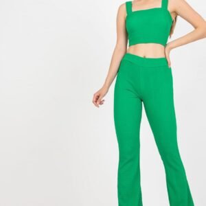 Spodnie Komplet Model DHJ-KMPL-15828 Green - Italy Moda
