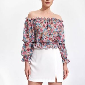 Bluzka Model M879 Wzór 135 - Figl