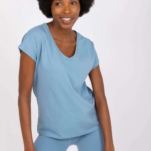 T-shirt Damski Model AP-TS-A-004 Light Blue - BFG
