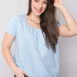 T-shirt Damski Model RV-TS-6320.85P Light Blue - BFG