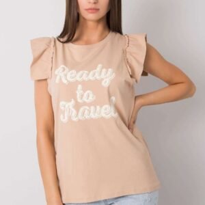 Bluzka Model FA-BZ-7191.10P Beige - Fancy