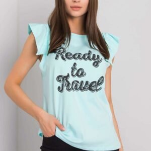 Bluzka Model FA-BZ-7191.10P Mint - Fancy