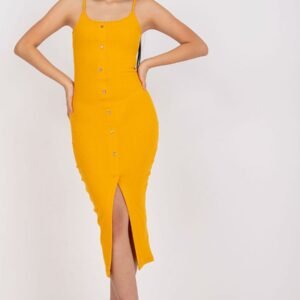 Sukienka Model RV-SK-7836.58P Light Orange - Rue Paris