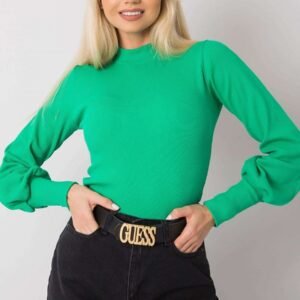 Bluzka Model RV-BZ-5223.15 Green - Rue Paris