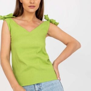 Koszulka Top Model WN-TP-1705.69 Limonka - Rue Paris