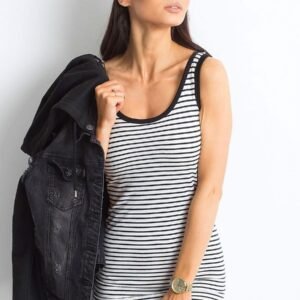 Sukienka Model YP-SK-wmu0537-1.89P White/Navy - Yups