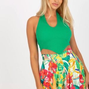 Koszulka Top Model RV-TP-8012.18 Green - Rue Paris