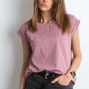 T-shirt Damski Model RV-TS-4833.85P Dark Pink - BFG