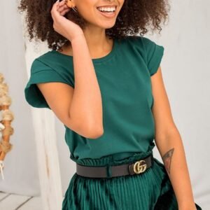 T-shirt Damski Model RV-TS-4833.28P Dark Green - BFG