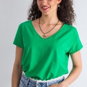 T-shirt Damski Model RV-TS-4832.24P Green - BFG