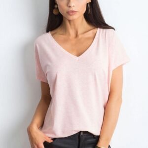 T-shirt Damski Model RV-TS-4832.02P Light Pink - BFG