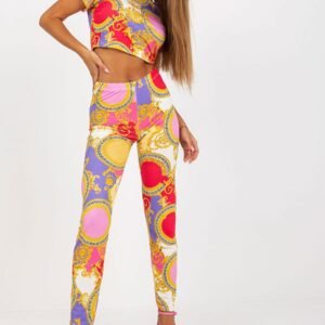 Spodnie Komplet Model DHJ-KMPL-15832.88 Pink - Italy Moda